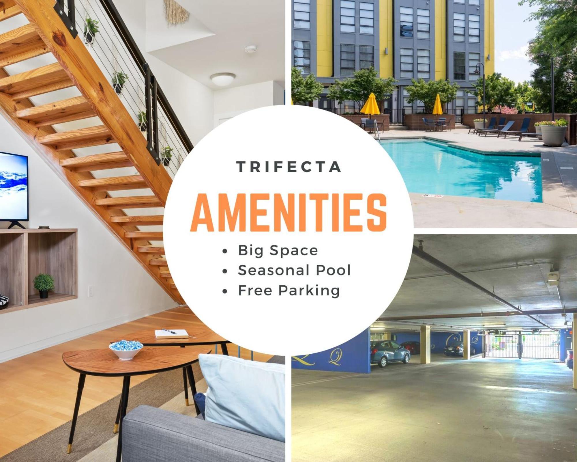 Trifecta Ace Location Pool & Gym Superhost Lejlighed Charlotte Eksteriør billede
